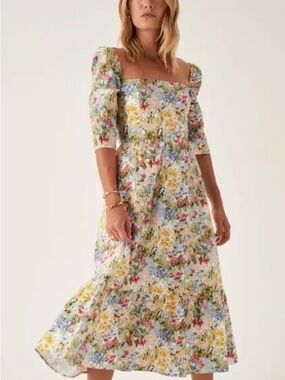 Reformation Cypress Dress Countryside Size 2